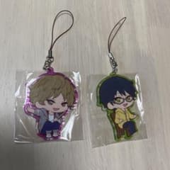 ワールドトリガー ビジュアルカラーアクリルストラップ 出水、三雲のサムネイル