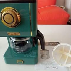 ドリップ式コーヒーメーカー グリーンのサムネイル