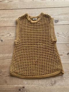 最終価格　ニコラスデイリー　メッシュ　ニットベスト　綿100% m89255873247_1.jpg?1771764438
