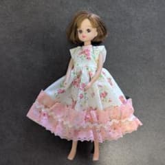 G193リカちゃんのワンピース ハンドメイド 22㌢、27㌢ドール服 - メルカリ