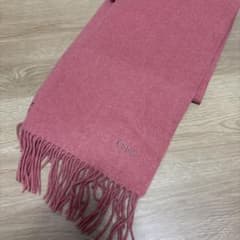 Chloé 洗えるカシミア 大判ストール マゼンダピンク - メルカリ