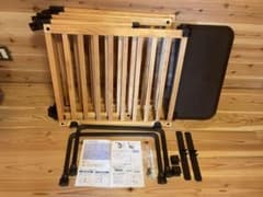 日本育児 おくだけとおせんぼ 木製 スマートワイド Woody 木製 説明書のサムネイル