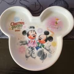ディズニークリスマス限定　ミッキーマウスお皿のサムネイル