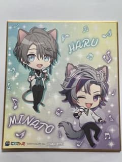 にじさんじ　まねきねこ　色紙　不破湊 甲斐田晴　ROF-MAO にじさんじ ROF-MAO まねきねこ 色紙 不破湊 甲斐田晴 - メルカリ