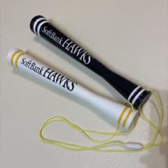 SoftBank HAWKS ソフトバンクホークス メガホン 応援バットのサムネイル