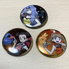 ★ポケモントレーナー缶バッジ レッド＆ヒトカゲ ☆ポケモントレーナー缶バッジ レッド＆ヒトカゲ
