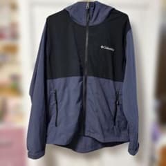 Columbia フード付きジャケット ネイビー/ブラックM 本日6/16発送◎のサムネイル