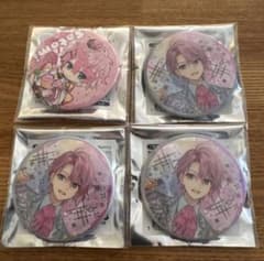 すとぷり 9周年プレミアム缶バッジくじ さとみくん等身3点+デフォ1点
