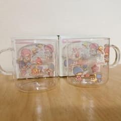 キキララ　リトルツインスターズ    ガラスマグカップのサムネイル