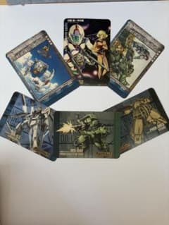 【使用感大】ガンダムウォー マウスパッド 5枚セット 中古 実用向けのサムネイル