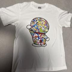 ドラえもん 花柄プリント Tシャツ XSのサムネイル