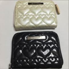 ミニ財布 黒と白のサムネイル