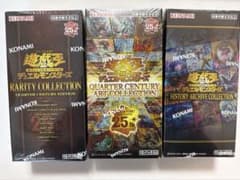 遊戯王 クォーターセンチュリーコレクション等 BOX シュリンク付き 3箱