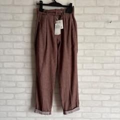 新品 PESERICO 定価¥8万8000円 パンツ ベルト付き - メルカリ