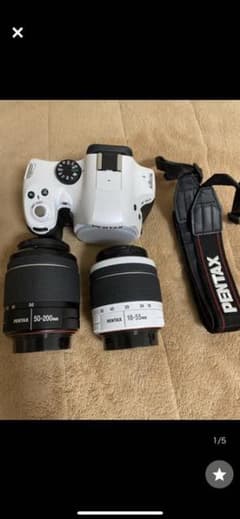 一眼レフカメラ　PENTAX k50 美品のサムネイル