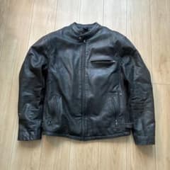 廃盤商品】デグナー シングルライダースジャケット ブラック S-Mサイズ 