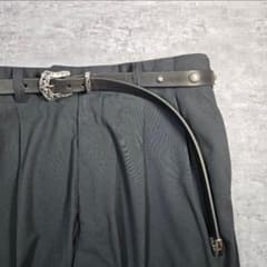 ショーン　【Ryt】スタッズ　レザー　ナロー　ベルト　bestan-89 Ryt】スタッズ レザー ナロー ベルト bestan-89 - メルカリ