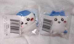 ちいかわ ハチワレだらけくじ E賞 ぬいぐるみバッジ 2点セットのサムネイル