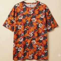 【未使用】ZARA Tシャツ M 花柄 総柄 カットソーのサムネイル