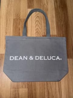 DEAN & DELUCA トートバッグ グレーLサイズのサムネイル