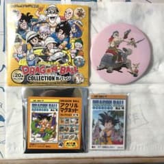 DRAGON BALLCOLLECTION缶バッジ アクリルマグネット2点セット - メルカリ