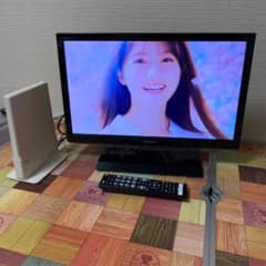 液晶テレビ&室内アンテナ／TOSHIBA19V REGZA 19B5 リモコン有 TOSHIBA19V REGZA 19B5／液晶テレビ&室内アンテナ リモコン有 - メルカリ