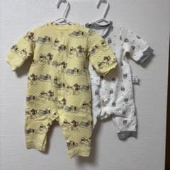 UNIQLO ベビー キルトパジャマ 70cm くまのプーさんのサムネイル