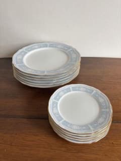Noritake レースウッドゴールド 11枚セット ディナー皿 デザート皿