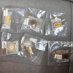 ローソン　一番くじ　D賞　ウチカフェスイーツフィギアチャームコンプリートのサムネイル