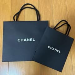 CHANEL シャネル ショップ袋 紙袋 ショッパー 2枚セット - メルカリ