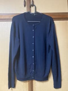 エクストラファインメリノクルーネックカーディガンのサムネイル
