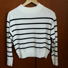【送料込】ボーダーニットのサムネイル