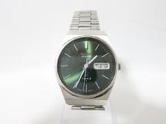 SEIKO TYPEII 남성 시계 7546-8230 그린 문자판