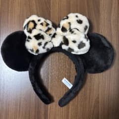 ディズニー　ミニーマウス　ヒョウ柄　カチューシャのサムネイル