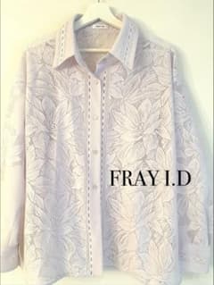 FRAY I.D 花柄レース 長袖シャツ ブラウス - メルカリ