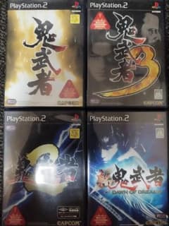 PS2ソフト4本セット 鬼武者他3本 まとめ売り - メルカリ
