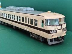 HOゲージ モハ117系新快速 真鍮製バラキット組立品(M２基付) HOゲージ モハ117系新快速 真鍮製バラキット組立品(M2基付