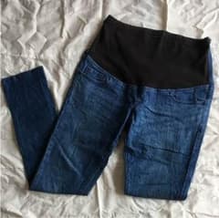 無印良品 マタニティデニム ブルーのサムネイル