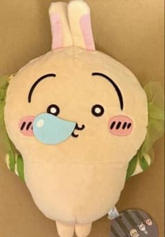 영화 치이카와 인어의 섬의 비밀 다시마 조임 봉제인형 숄더백 토끼