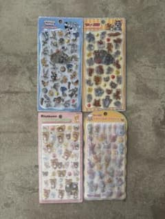 リラックマ ルーニー・テューンズ トムとジェリー シール 4点セットのサムネイル