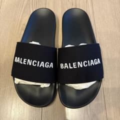 BALENCIAGA シャワーサンダル ブラック 41サイズ27cm - メルカリ