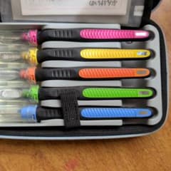 カラフル彫刻刀セット Shining Cloverケース付き