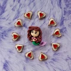 デコパーツ／プラパーツ／ハート、マーメイド／全11個のサムネイル