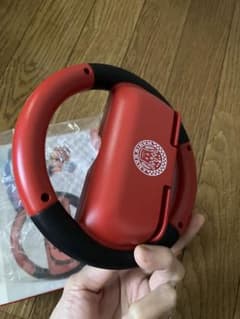 美品・任天堂 マリオカート8 デラックス Joy-Con ハンドルのサムネイル