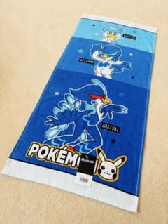 【新品】ポケモン クワッス ウェルカモ ウェーニバル フェイスタオル 綿100のサムネイル