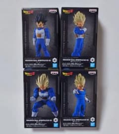 DRAGON BALL SPIRITFLICKS 02 ベジータ 全４種セットのサムネイル