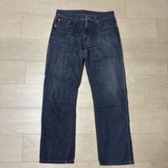 デニムパンツ ストレート インディゴ シンプル　キレイめのサムネイル