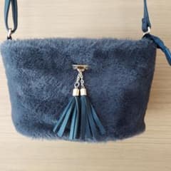 ショルダーバッグ　グレーのサムネイル