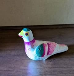 民藝 郷土玩具 下河原土人形 鳩笛 土笛 レトロ - メルカリ