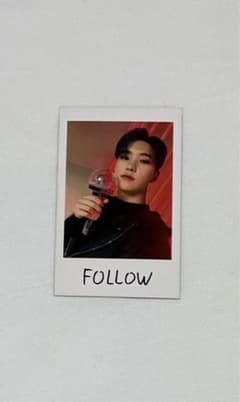 SEVENTEEN  セブチ Follow フォトカード ホシ Carat棒のサムネイル